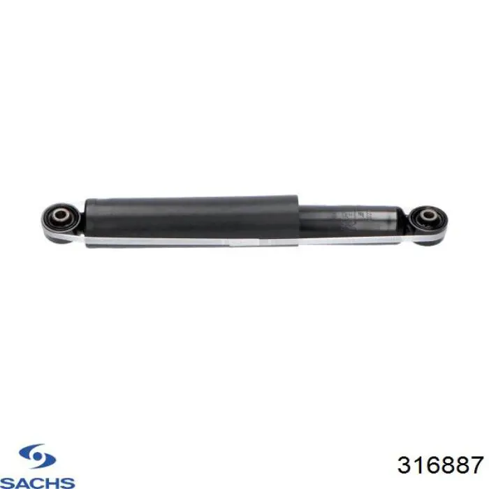 316887 Sachs Amortecedor traseiro