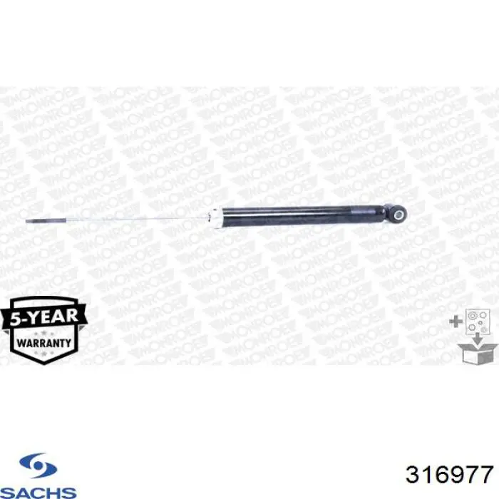 Amortecedor traseiro Sachs 316977 preço, a partir de 54,25 USD