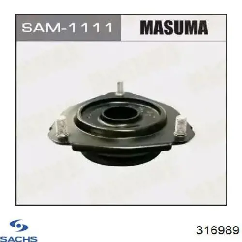 Compre 316989 Sachs Amortecedor traseiro