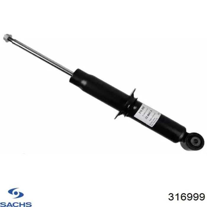 316999 Sachs Amortecedor traseiro
