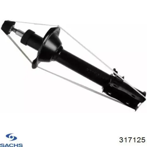 317125 Sachs Amortecedor traseiro esquerdo