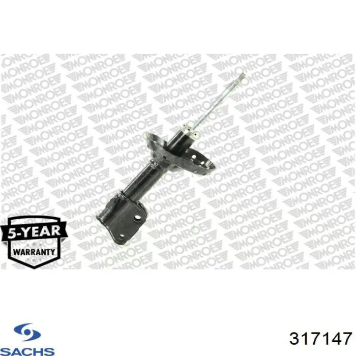 Amortecedor dianteiro esquerdo Sachs 317147 preço, a partir de 67,82 USD