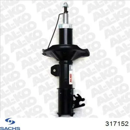 Amortecedor dianteiro direito Sachs 317152 preço, a partir de 65,66 USD