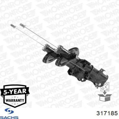 Amortecedor dianteiro esquerdo Sachs 317185 preço, a partir de 111,97 USD