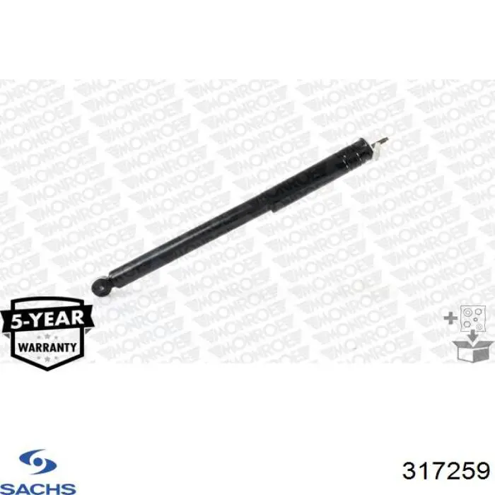 Amortecedor traseiro Sachs 317259 preço, a partir de 46,05 USD