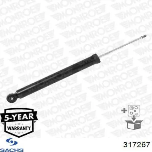 317267 Sachs Amortecedor traseiro