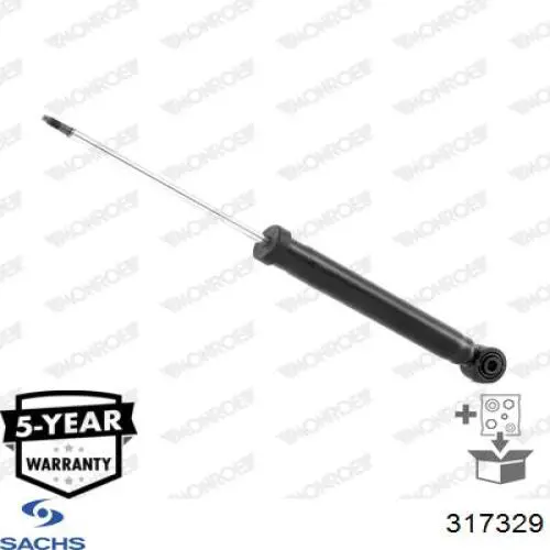 Amortecedor traseiro Sachs 317329 preço, a partir de 94,12 USD
