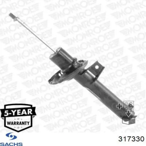 Amortecedor dianteiro Sachs 317330 preço, a partir de 71,42 USD