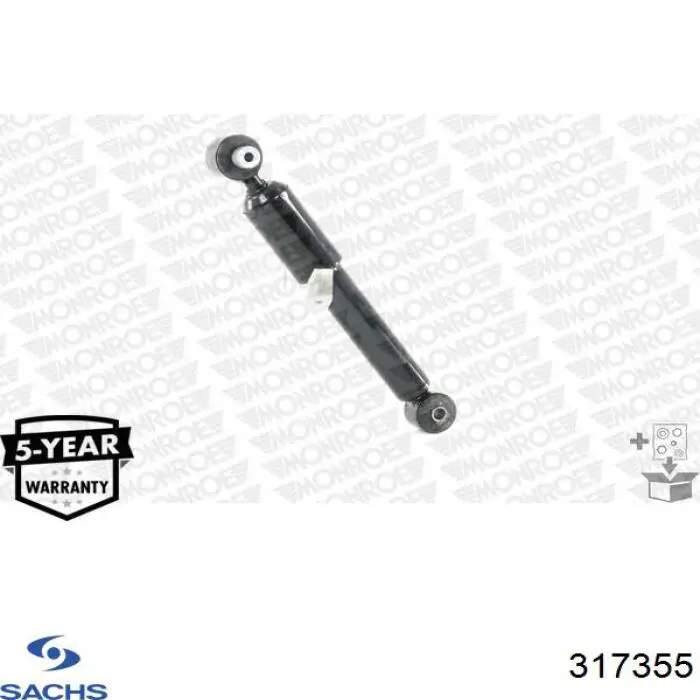 317355 Sachs Amortecedor traseiro