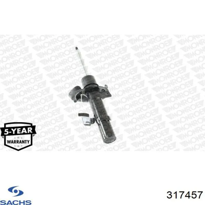 Amortecedor dianteiro direito Sachs 317457 preço, a partir de 117,48 USD