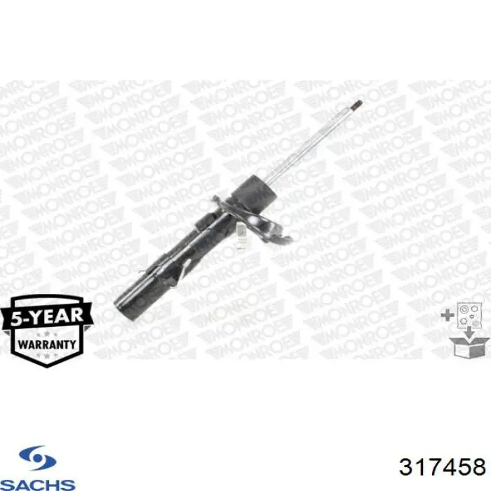 Amortecedor dianteiro esquerdo Sachs 317458 preço, a partir de 166,80 USD