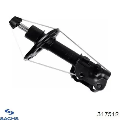 Amortecedor dianteiro direito Sachs 317512 preço, a partir de 107,45 USD