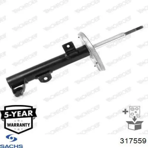 Amortecedor dianteiro Sachs 317559 preço, a partir de 69,79 USD