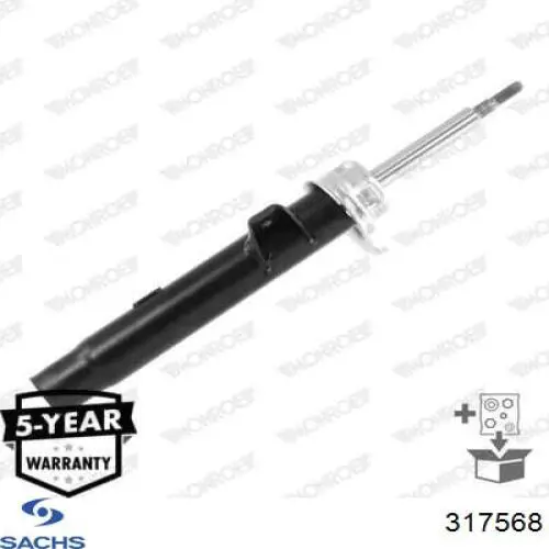 317568 Sachs Amortecedor dianteiro direito