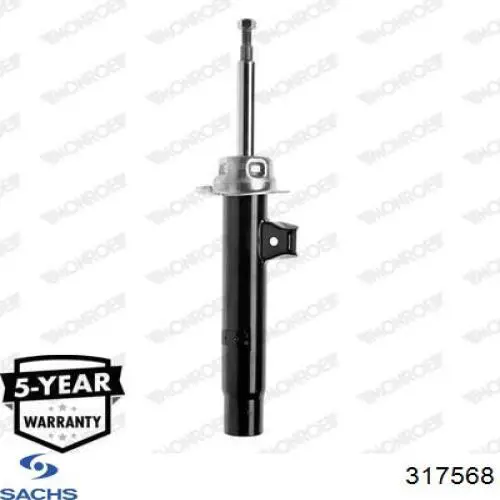 Amortecedor dianteiro direito Sachs 317568 preço, a partir de 48,52 USD