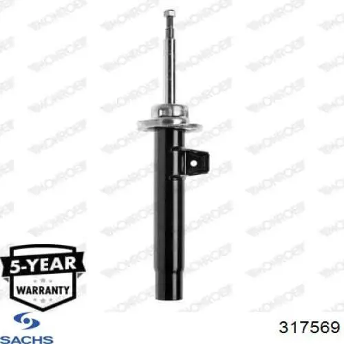 Amortecedor dianteiro esquerdo Sachs 317569 preço, a partir de 77,97 USD