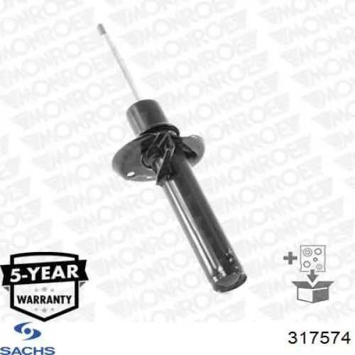Compre 317574 Sachs Amortecedor dianteiro