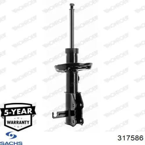 317586 Sachs Amortecedor dianteiro esquerdo