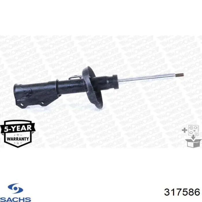 Amortecedor dianteiro esquerdo Sachs 317586 preço, a partir de 103,56 USD