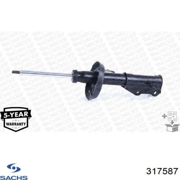 Amortecedor dianteiro direito 23448004 General Motors