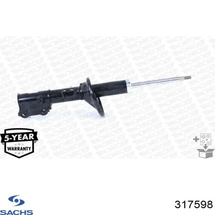 Amortecedor dianteiro esquerdo Sachs 317598 preço, a partir de 63,32 USD