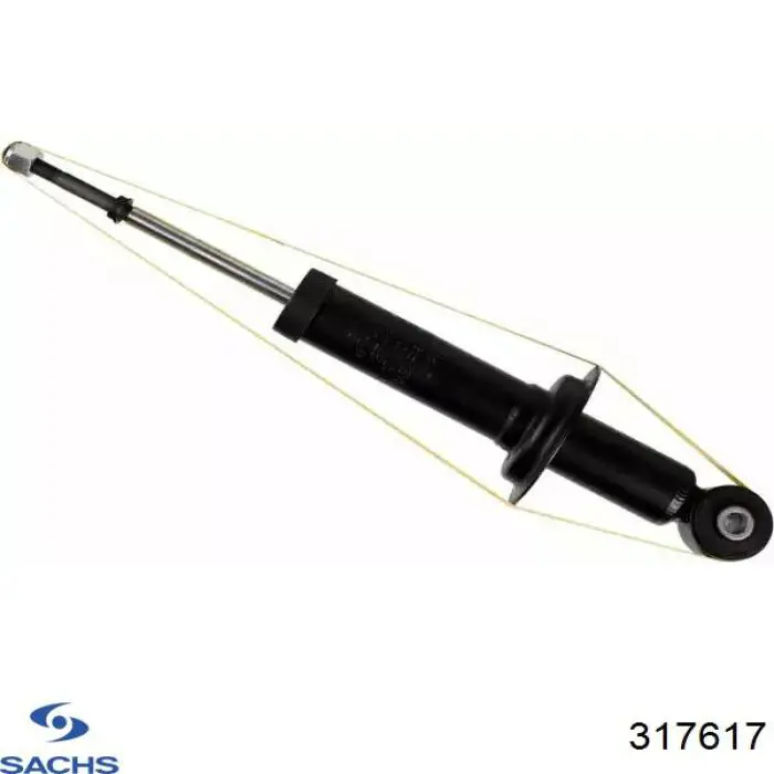 317617 Sachs Amortecedor traseiro