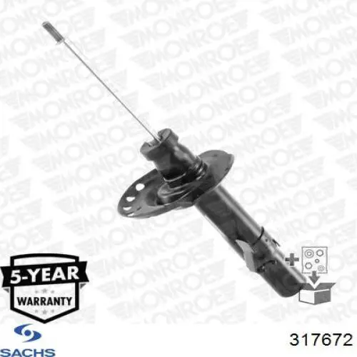 317672 Sachs Amortecedor dianteiro direito