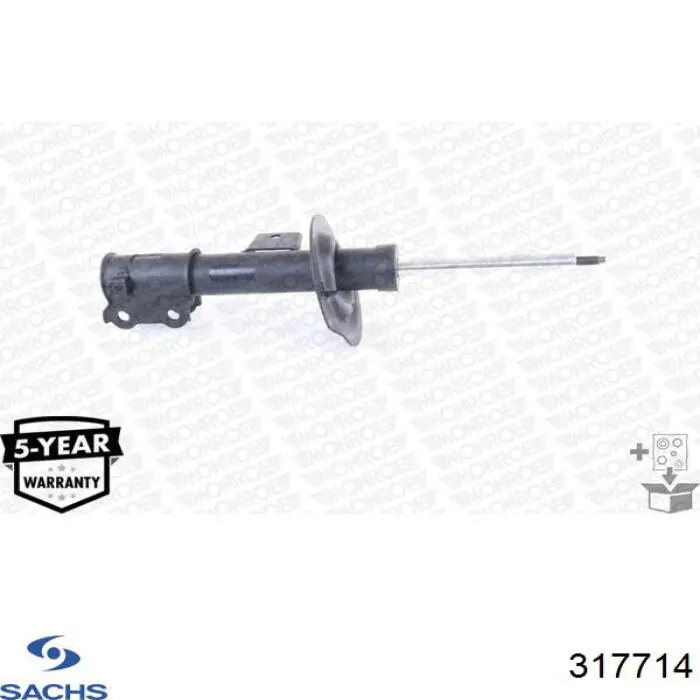 Amortecedor dianteiro esquerdo Sachs 317714 preço, a partir de 89,77 USD