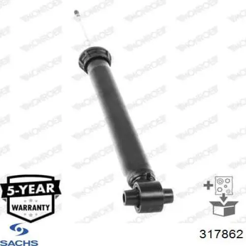 Amortecedor traseiro Sachs 317862 preço, a partir de 67,92 USD