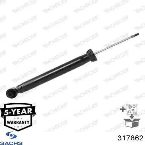 317862 Sachs Amortecedor traseiro