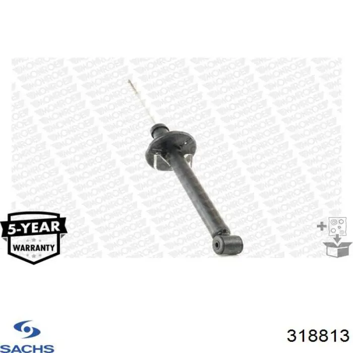 Amortecedor traseiro Sachs 318813 preço, a partir de 45,53 USD
