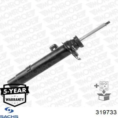 319733 Sachs Amortecedor dianteiro