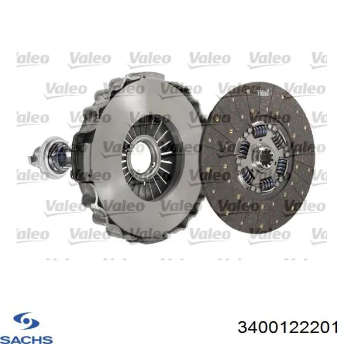 Kit de embraiagem (3 peças) Sachs 3400122201 preço, a partir de 739,87 USD