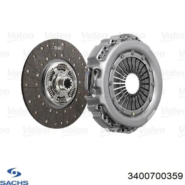 Kit de embraiagem (3 peças) Sachs 3400700359 preço, a partir de 479,54 USD