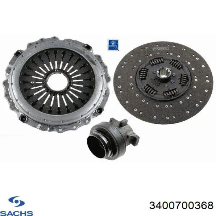 3400700368 Sachs Kit de embraiagem (3 peças)
