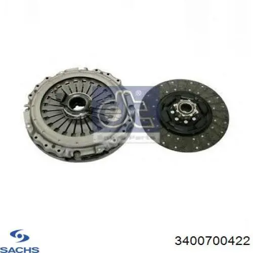Kit de embraiagem (3 peças) 85000773 Volvo
