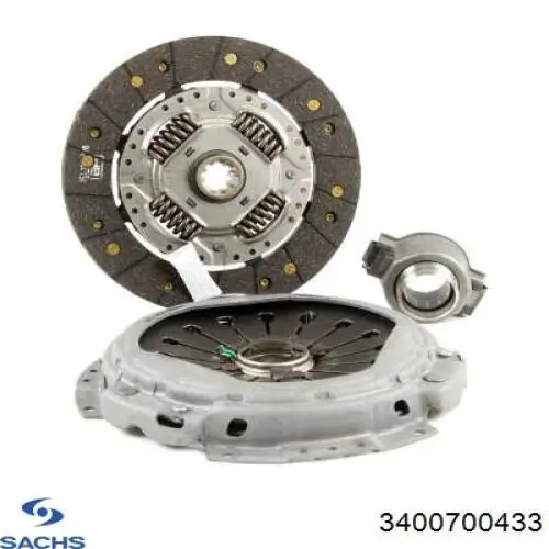 Kit de embraiagem (3 peças) Sachs 3400700433 preço, a partir de 199,39 USD
