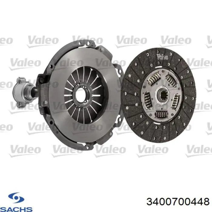 Compre 3400700448 Sachs Kit de embraiagem (3 peças)
