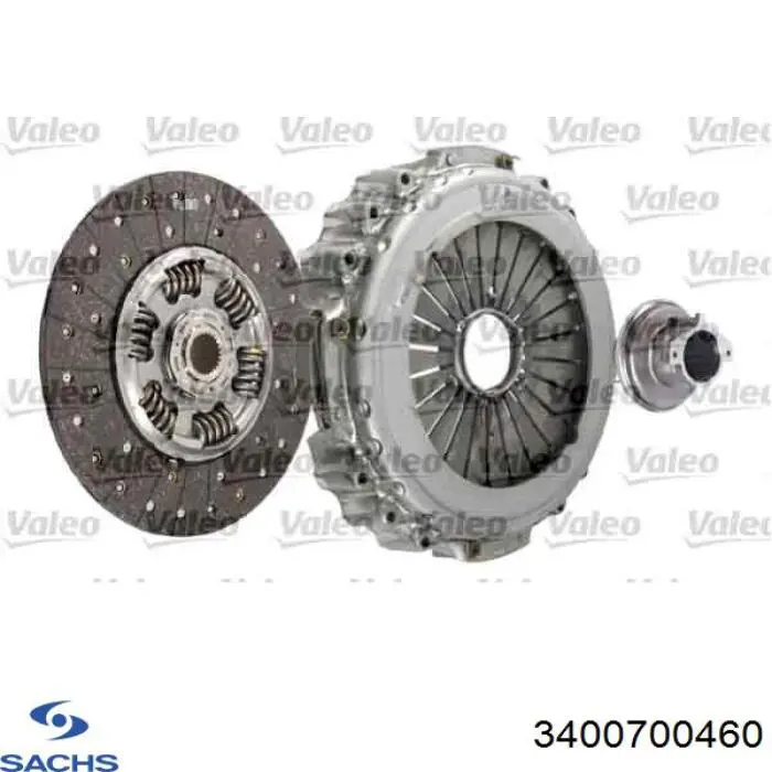 Kit de embraiagem (3 peças) Sachs 3400700460 preço, a partir de 858,57 USD