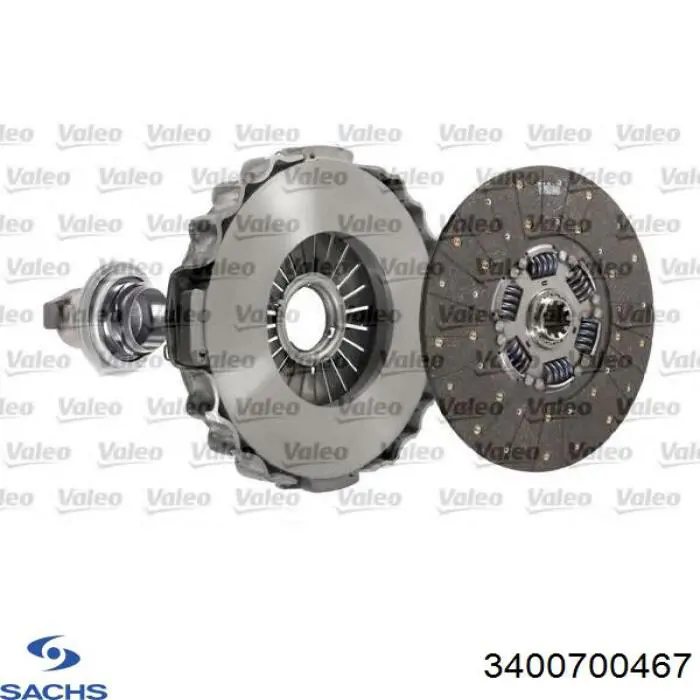 Kit de embraiagem (3 peças) Sachs 3400700467 preço, a partir de 976,07 USD