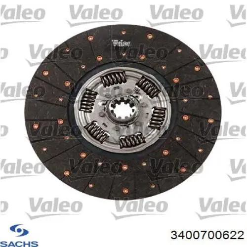 Compre 3400700622 Sachs Kit de embraiagem (3 peças)