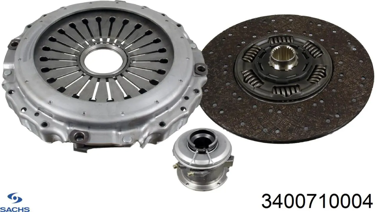 Kit de embraiagem (3 peças) Sachs 3400710004 preço, a partir de 1251,62 USD