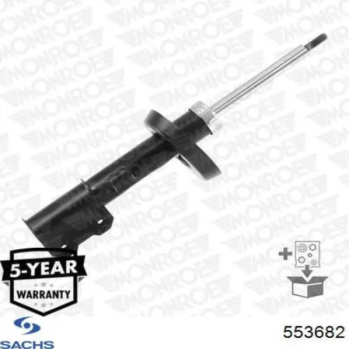 Amortecedor dianteiro Sachs 553682 preço, a partir de 71,63 USD