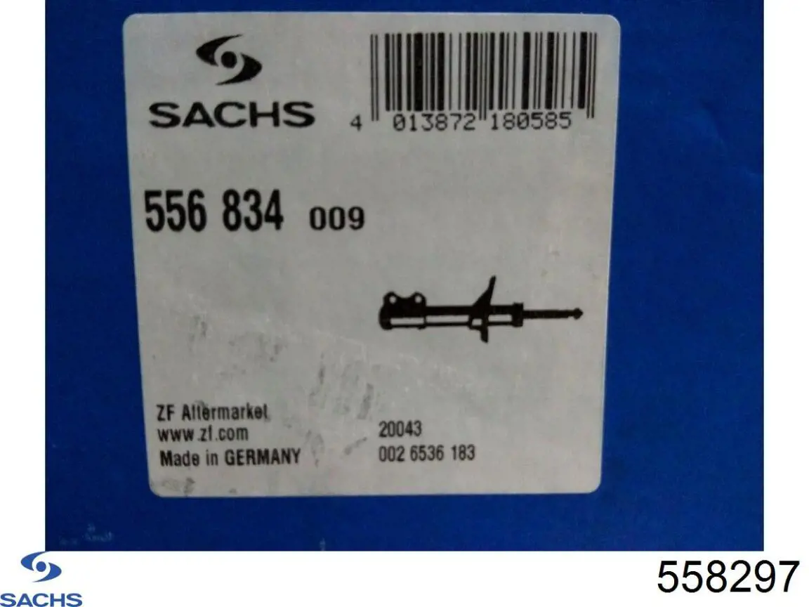 Compre 558297 Sachs Amortecedor dianteiro