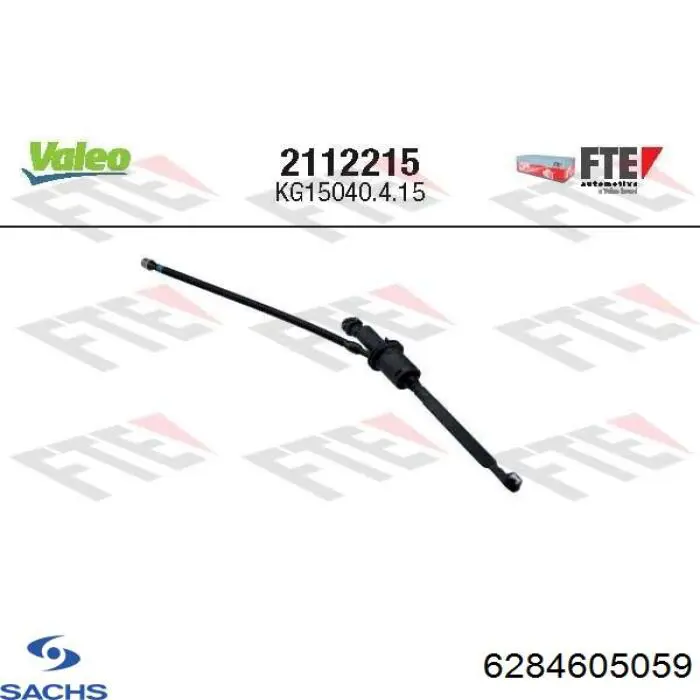 6284605059 Sachs Cilindro mestre de embraiagem