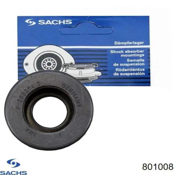 Rolamento de suporte do amortecedor dianteiro Sachs 801008 preço, a partir de 4,63 USD