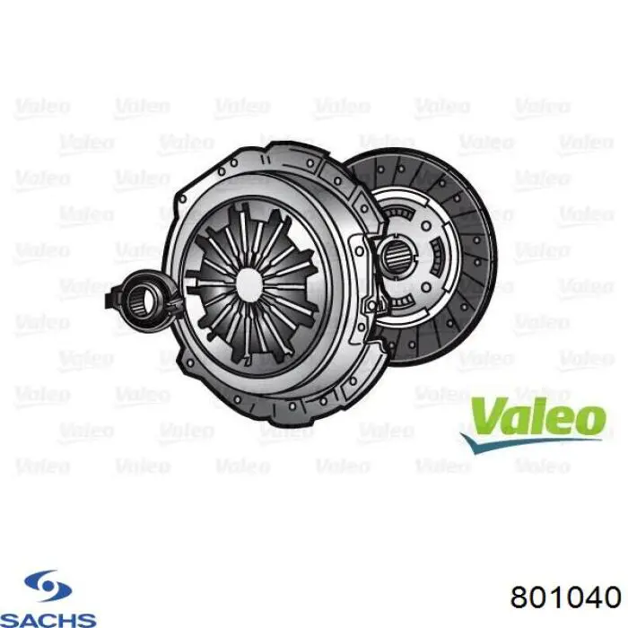 Compre 801040 Sachs Rolamento de suporte do amortecedor dianteiro