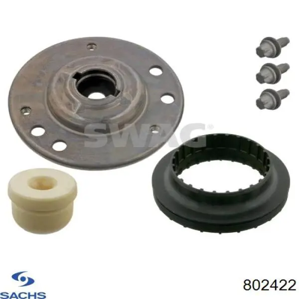 Suporte de amortecedor dianteiro 802422 Sachs