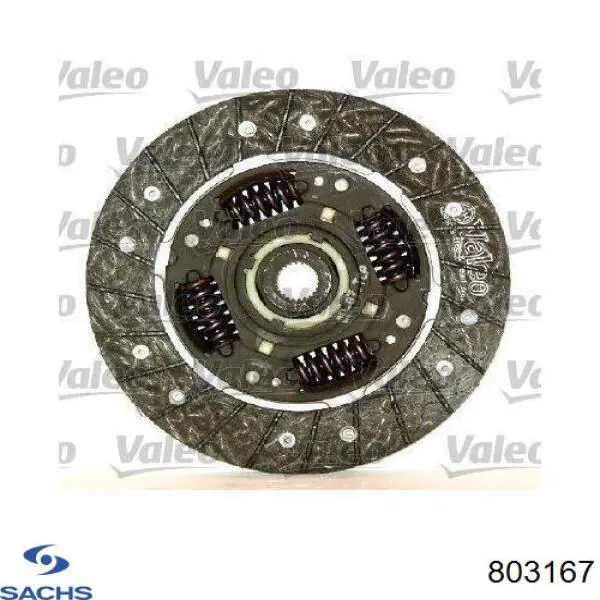803167 Sachs Suporte de amortecedor dianteiro esquerdo