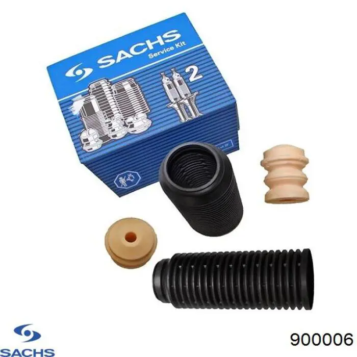 Compre 900006 Sachs Pára-choque (grade de proteção) de amortecedor traseiro + bota de proteção